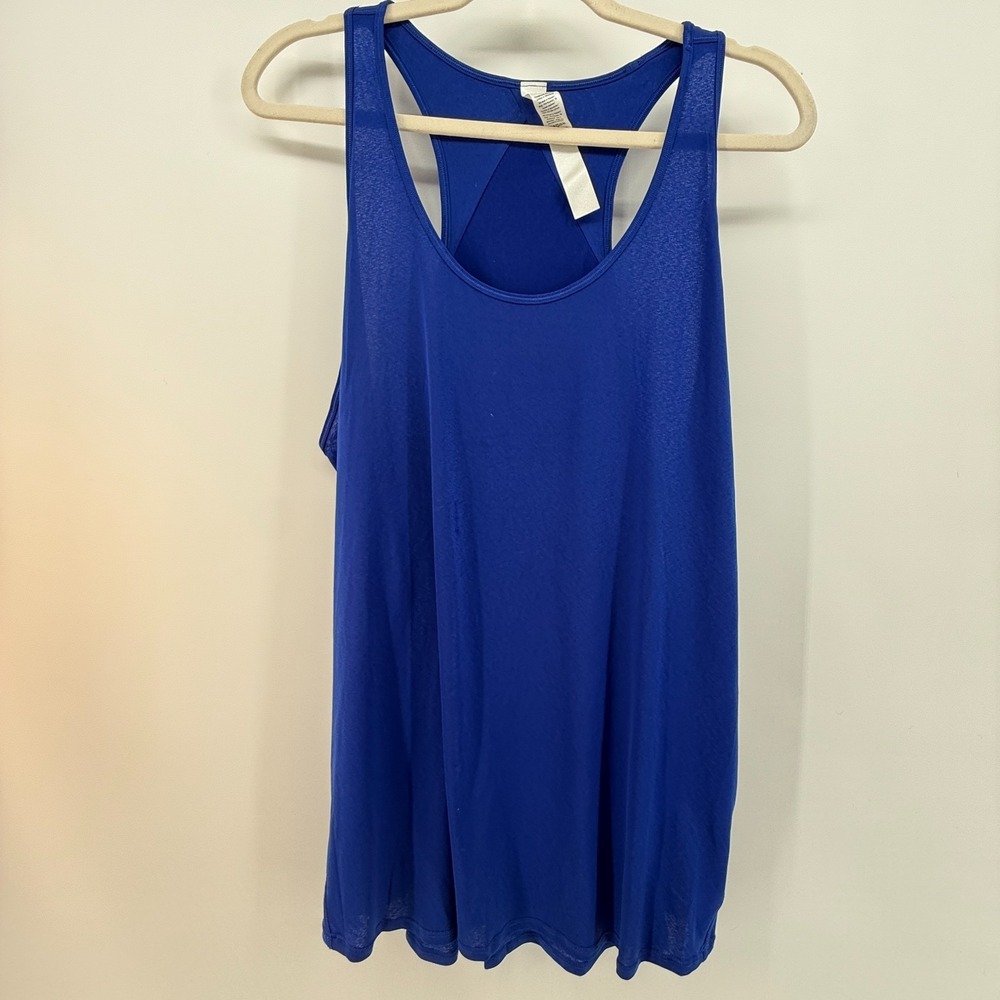 Lululemon Essential Pleated Tank Top‎ NWT SZ 14 Larkspur Scoop Sleeveless Yoga
